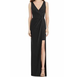 NEW Jenny Packham Black Formal Gown Prom Bridesmaid Dressy Event Maxi size 2